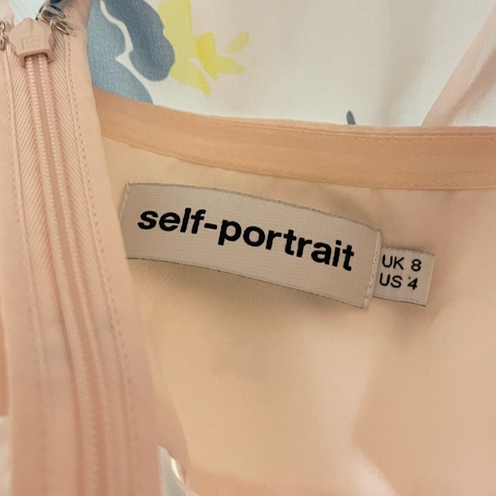 Self Portrait Pink Floral Blouse - Picture 6 of 14